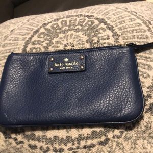 Kate spade leather wristlet